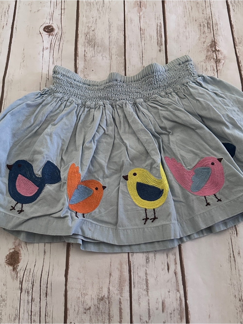 Mini Boden bird skirt